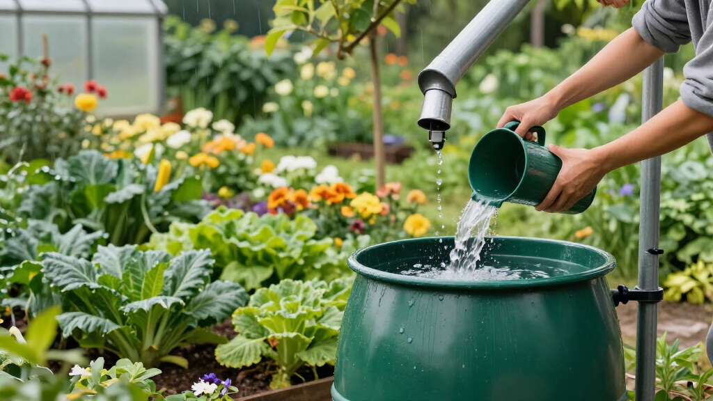 best rainwater collection system for garden use