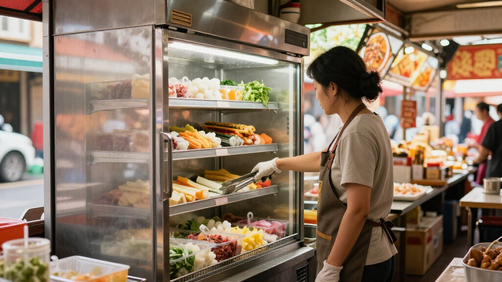 best restaurant freezer for street food business