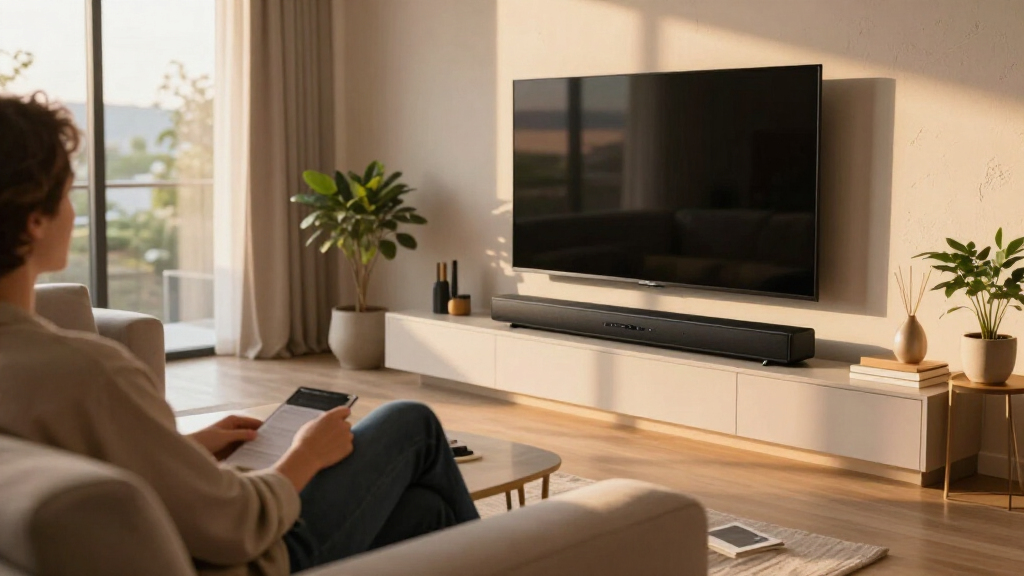 soundbar for apartments