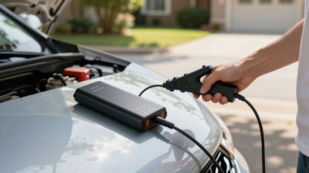 portable jump starter power bank high amp