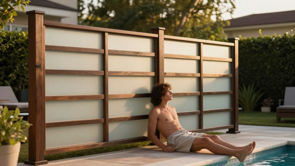 best outdoor privacy panel system
