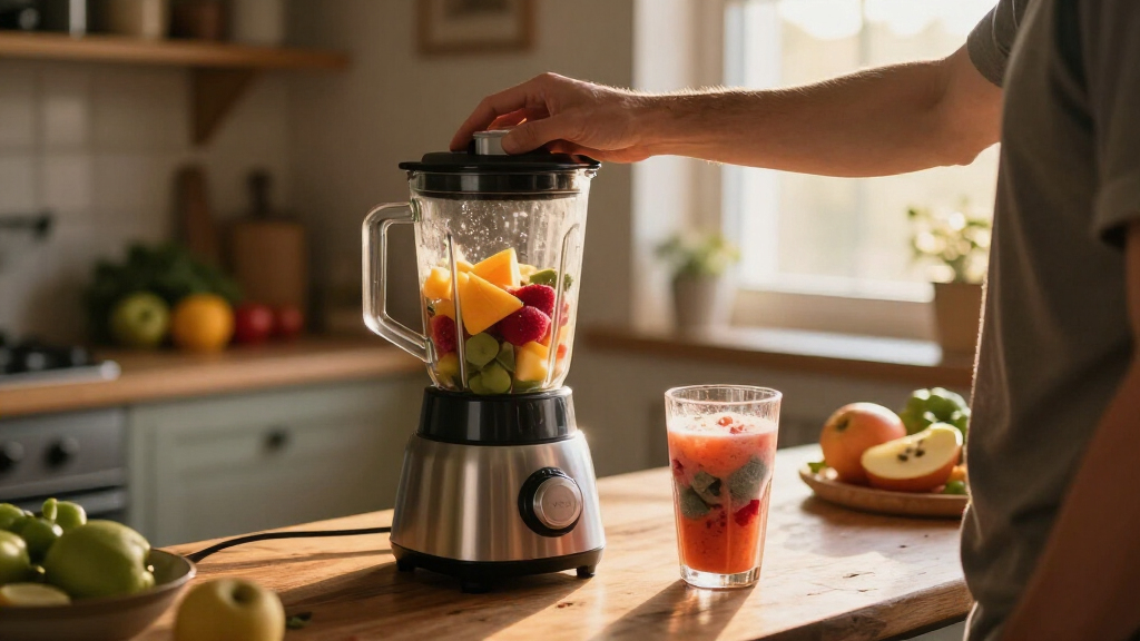 blender for frozen fruit protein shakes