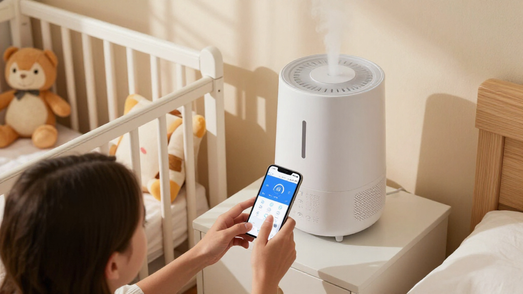 smart humidifiers for kids bedrooms with apps