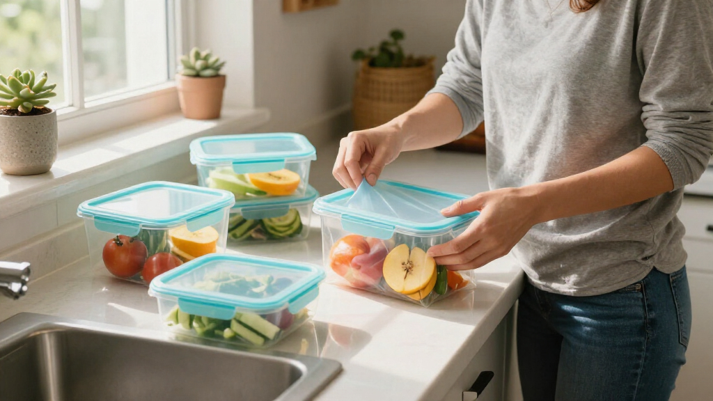 reusable silicone food storage bags