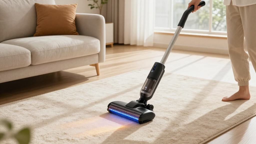 best cordless vacuum with lighted floor head