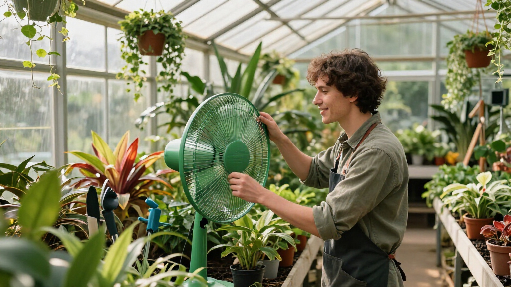 best greenhouse oscillating fans