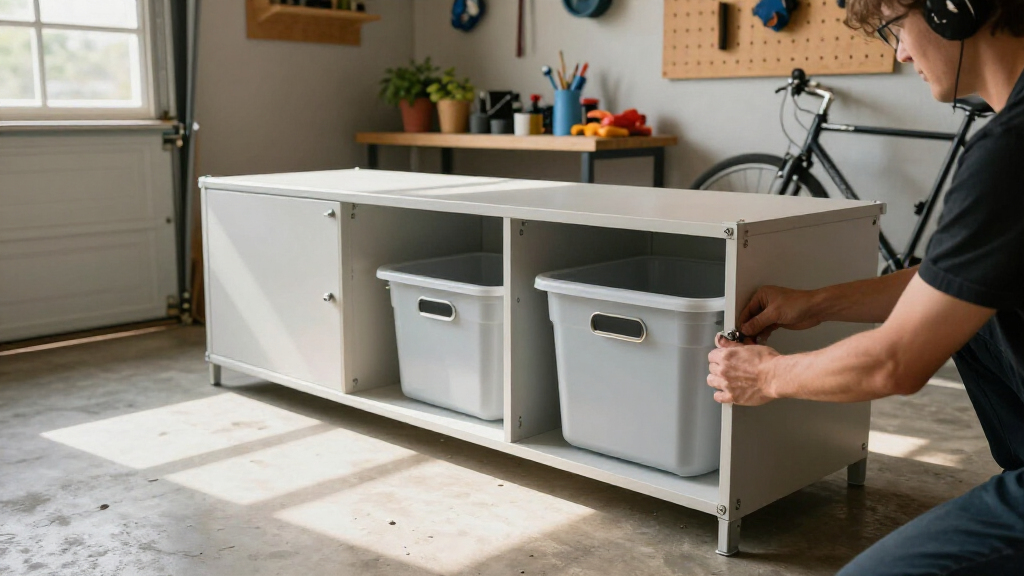 modular garage cabinet system