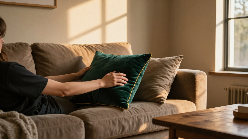 luxury velvet throw pillows