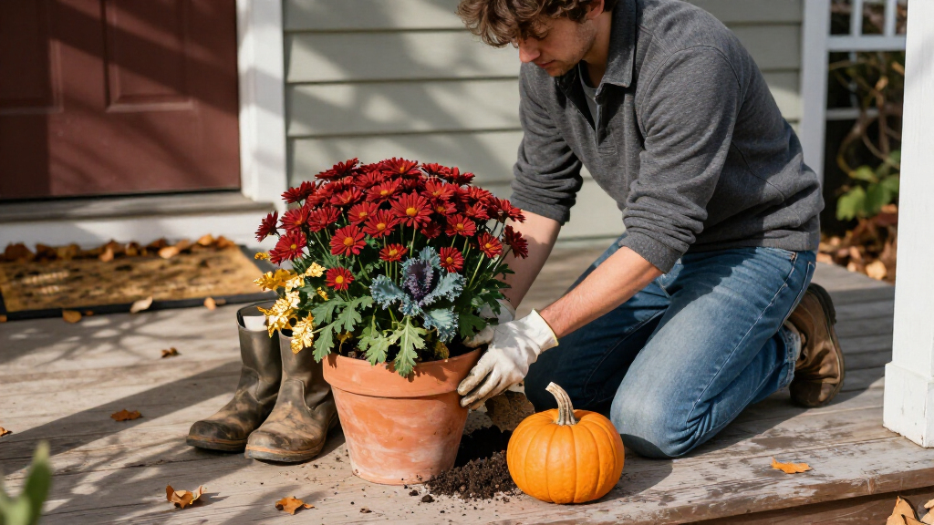 best fall porch planters