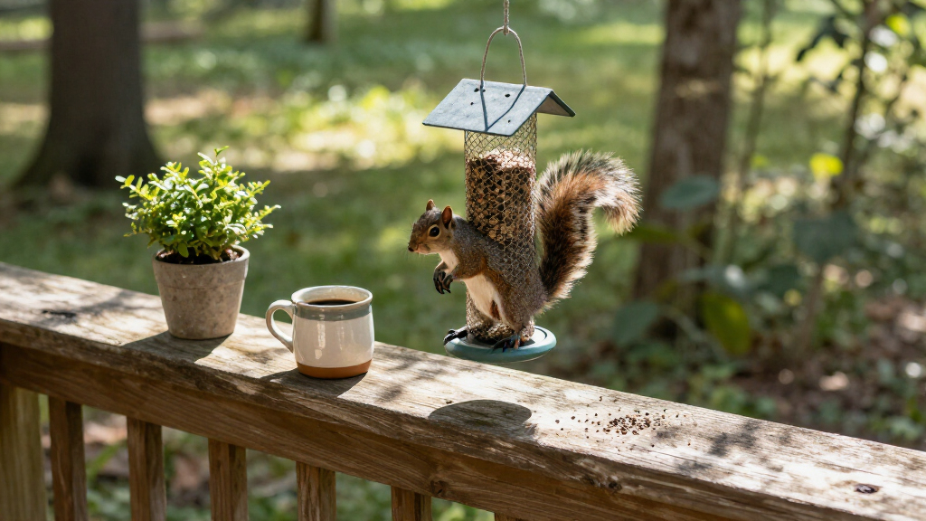 bird feeders squirrel proof