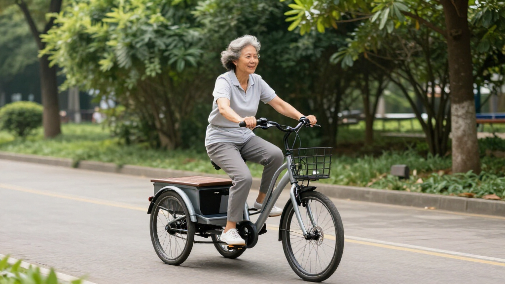 electric tricycles for seniors stepthrough
