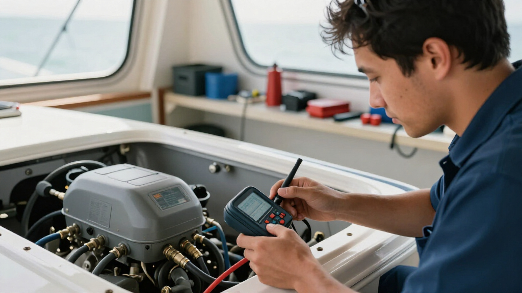 marine leak detector system