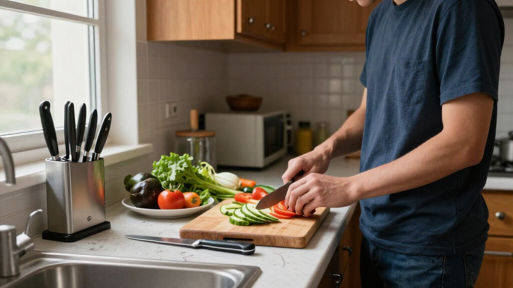 chef knife set for dorm