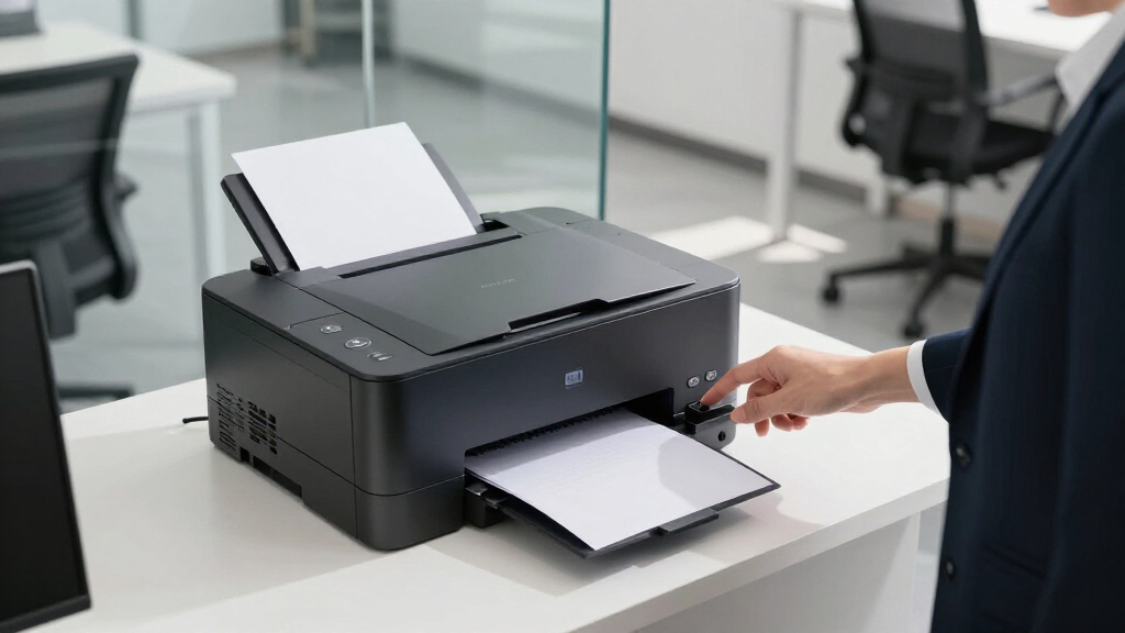 Secure laser printer for legal office