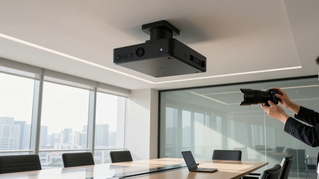 All in one conference room camera system