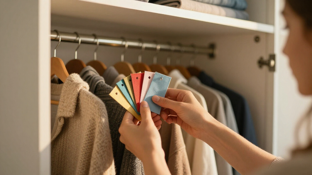 closet labels set
