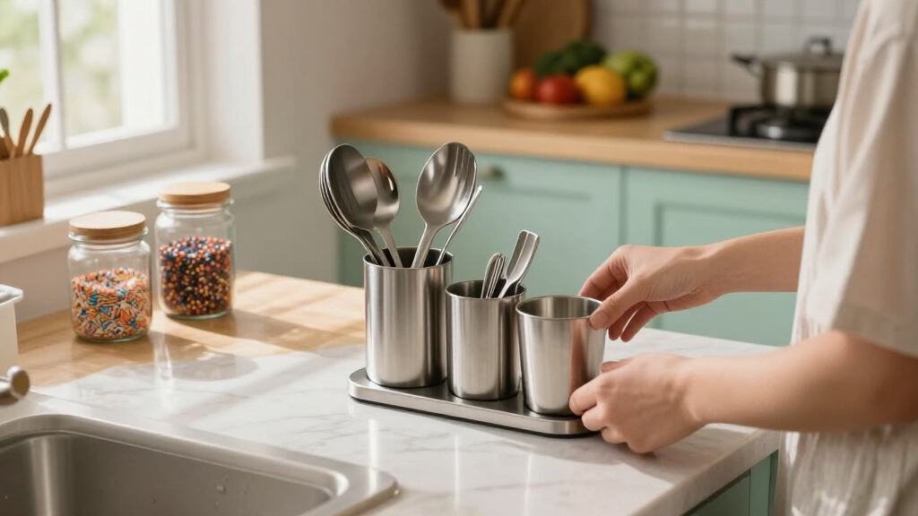 counterutensil holder