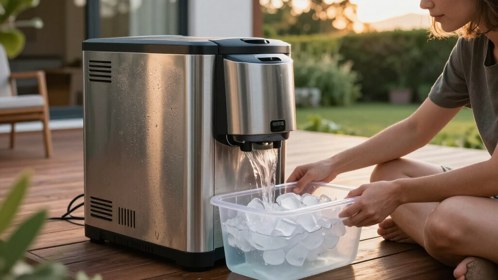 high capacity ice machine for ice bath under 5000