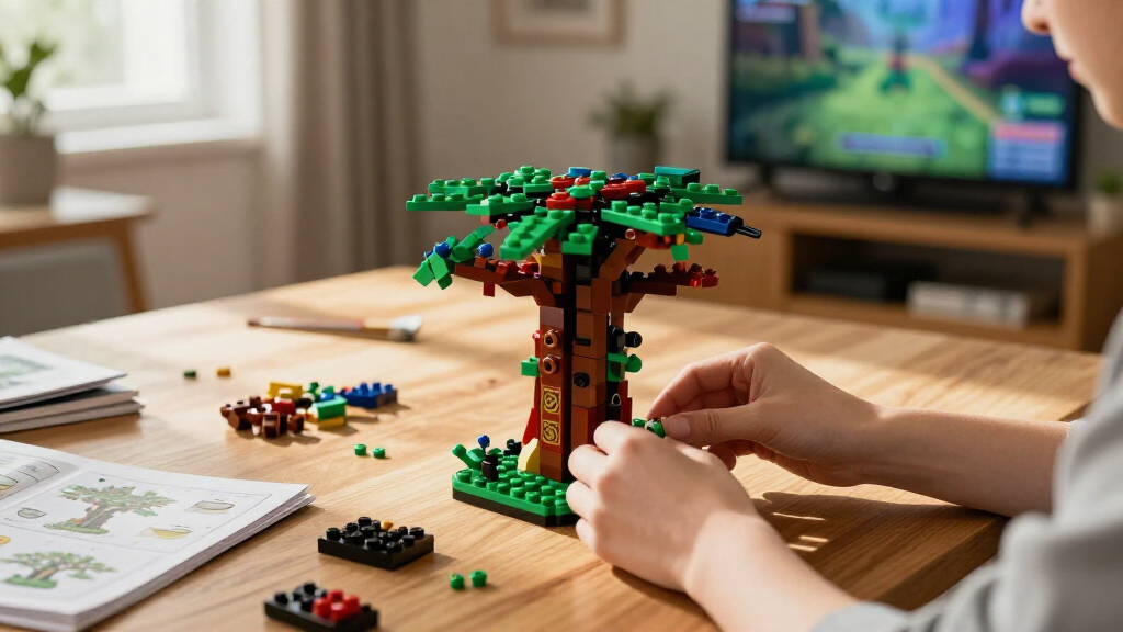lego zelda great deku tree set