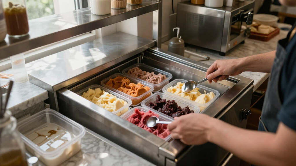 pastry freezers for frozen desserts