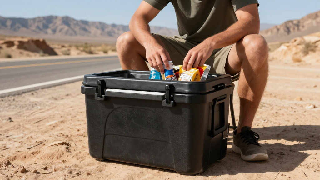 best premium rotomolded cooler for desert road trips