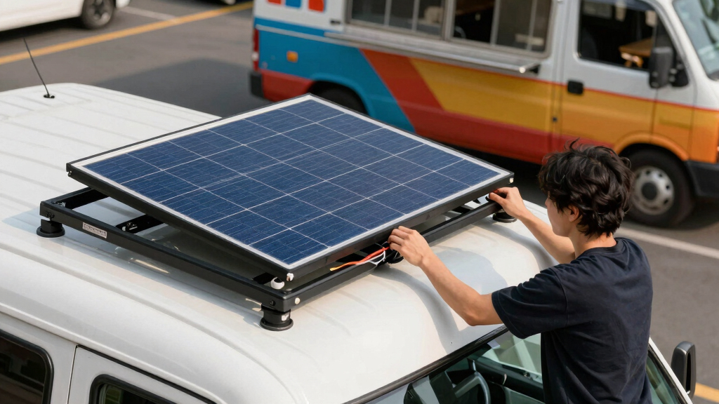 best solar panel kits for food truck power stations