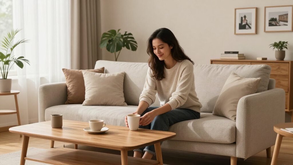 apartment furniture set for starting over after divorce