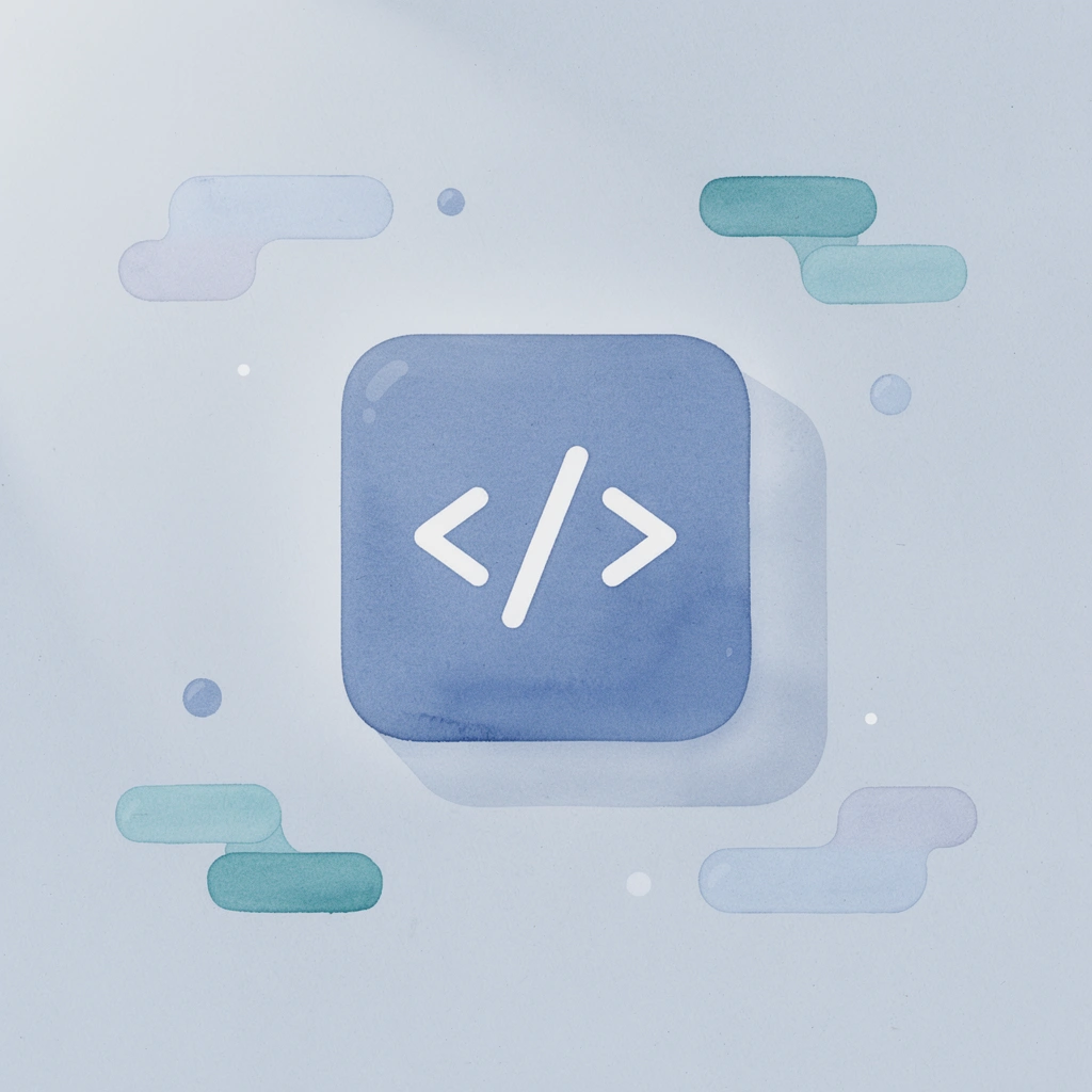 Code icon representing the OutSystems low-code platform