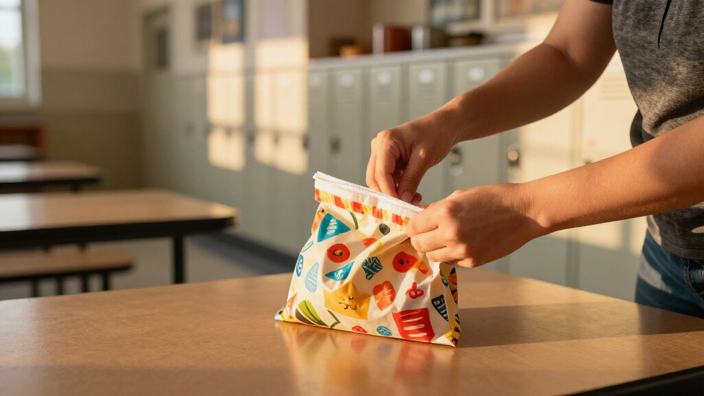 reusable snack bags for students