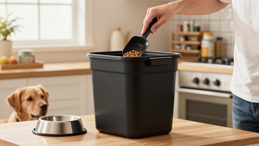 pet food vault containers large