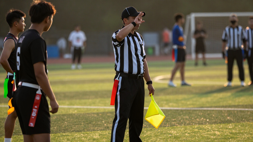 flag football referee costumes