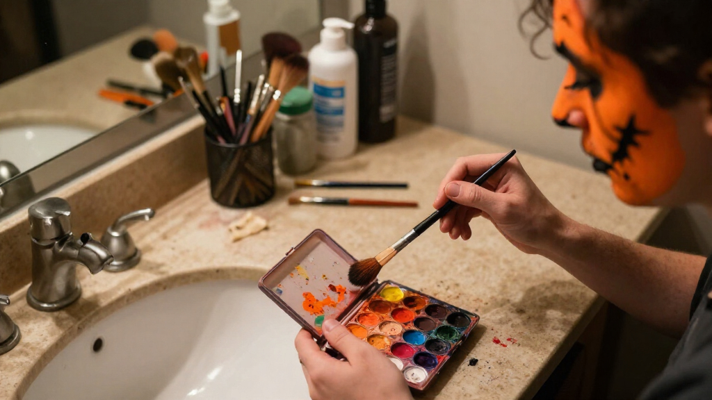 Halloween makeup palettes