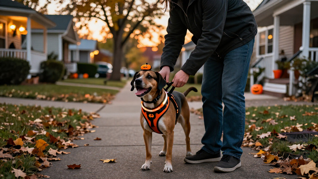 Halloween dog harnesses