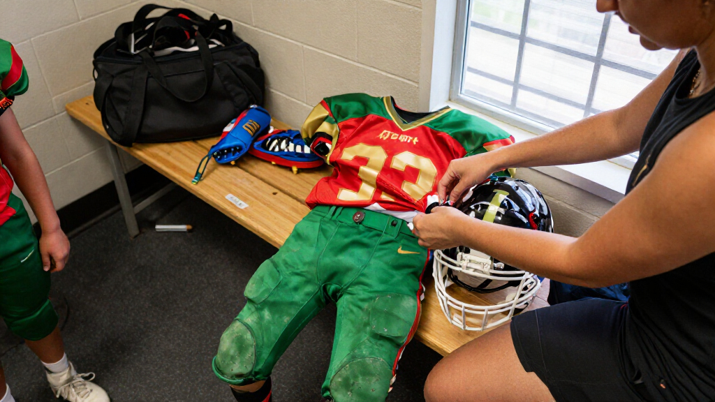 youth football costume sets