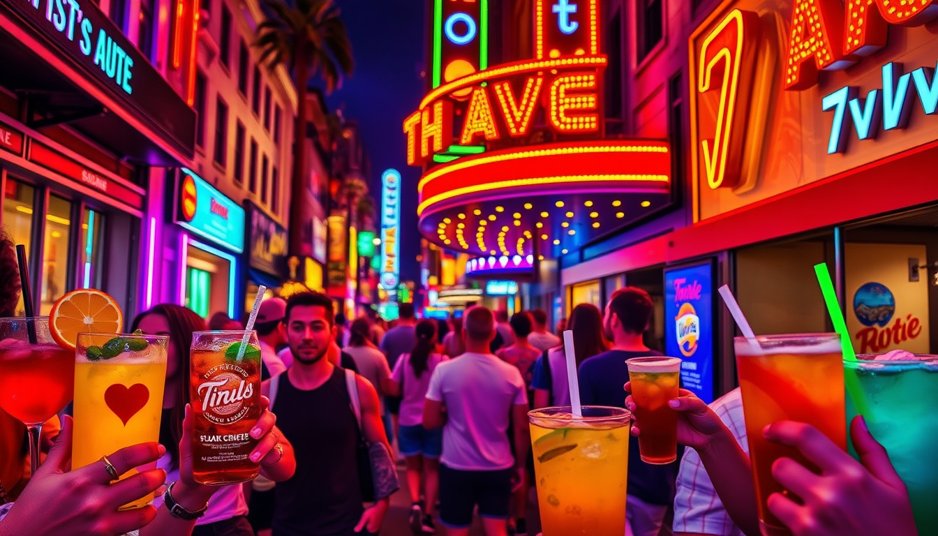Top 5 Best Drinks to Enjoy Before a Concert Near 7th Ave