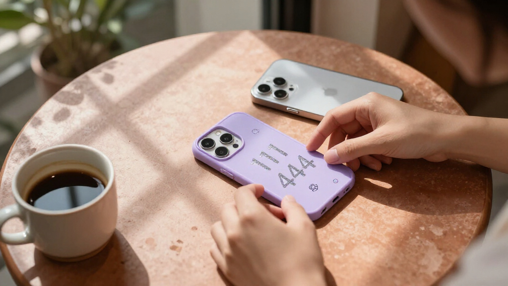 angel number phone cases