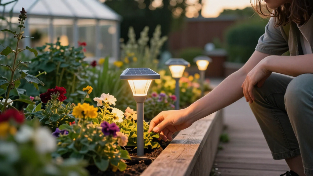 solar garden lights