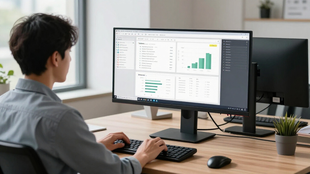 ultra wide monitor for office