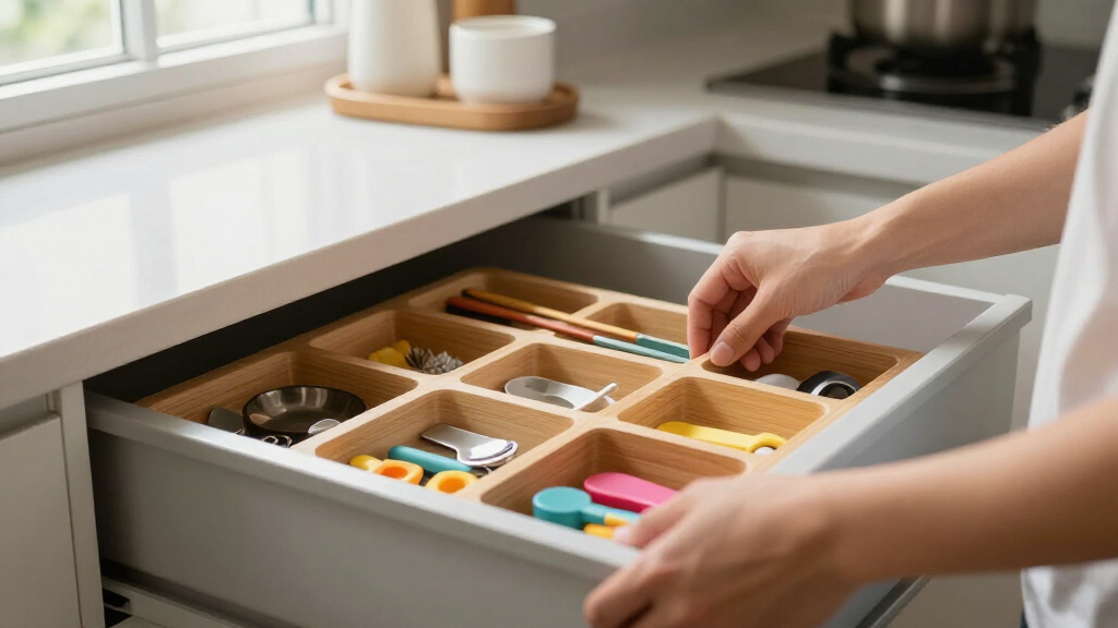 drawer organizer system