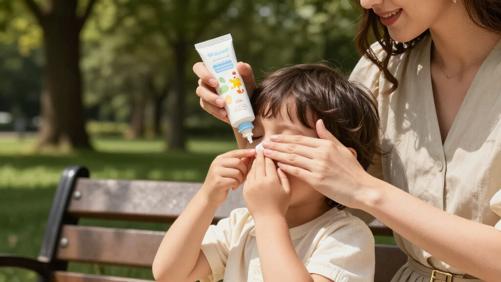 child specific sunscreen for young skin