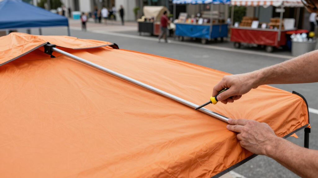 best pop up vendor tents for mobile food service