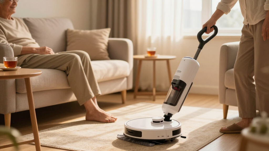 robot vacuum and mop combo self emptying