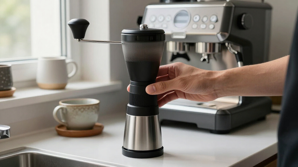 conical burr espresso grinder for rancilio silvia