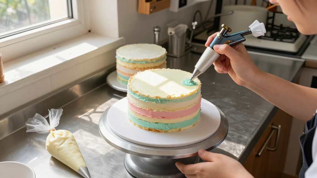 airbrush kit for cake decorating