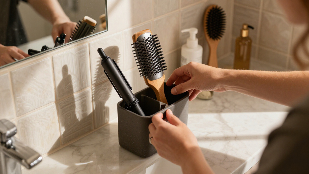 best hair tool organizer heat resistant