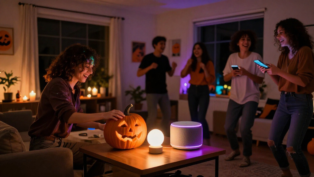 smart home devices for Halloween parties