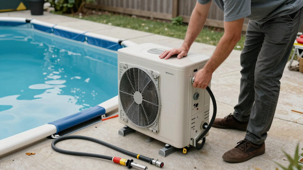 best pool heat pump for above ground pool