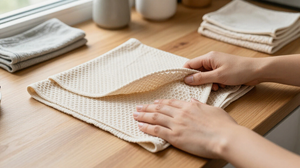 waffle towels