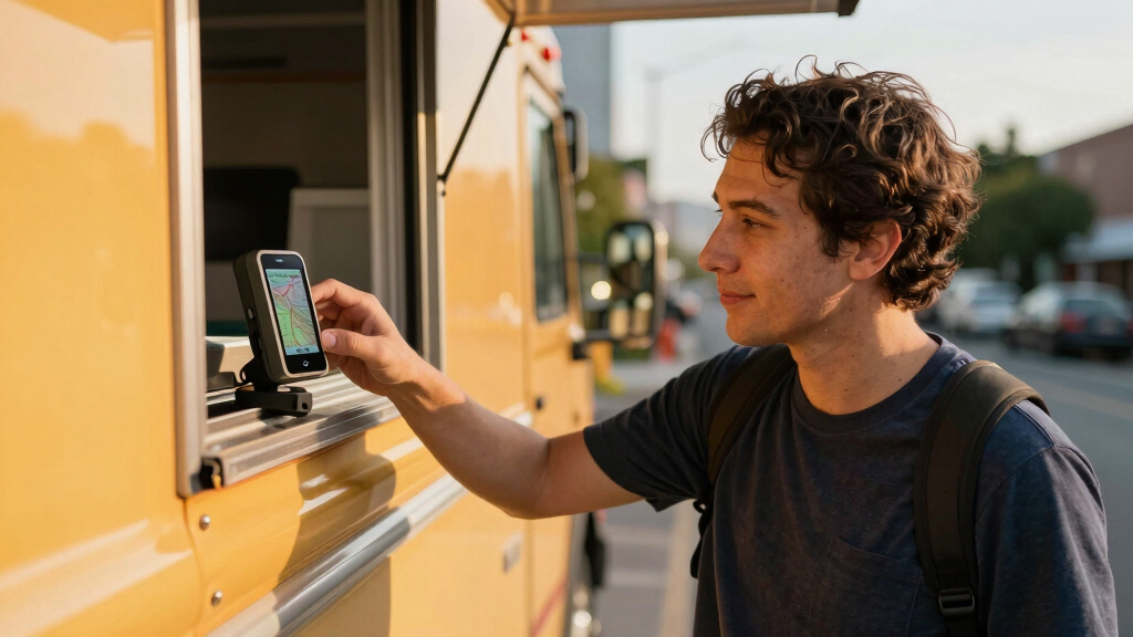best GPS trackers for food trucks