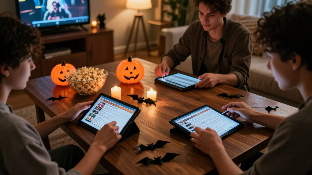 Halloween movie trivia games